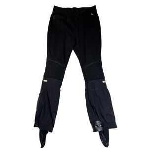 Vintage Roffe Schoeller Black Ski Pants Wool Blend Mens 34 X-Long Style 4147 USA